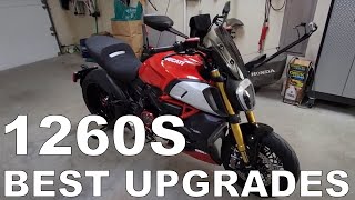 Ducati Diavel 1260S Best Upgrades [upl. by Adaven149]