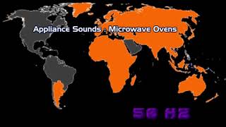 50Hz and 60Hz Sound Comparisons of Electrical Frequency [upl. by Silvers]