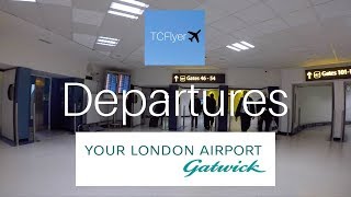 TCFlyer  Gatwick Airport  Departure Lounge Walkthrough [upl. by Wynny]