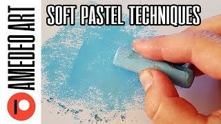 Soft pastel techniques  Soft pastels for beginners [upl. by Publius]