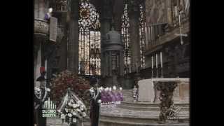 Funerali del Cardinale Martini  Diretta dal Duomo di Milano [upl. by Ebonee92]