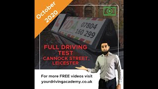 FULL Cannock Street Driving Test [upl. by Hbaruas]