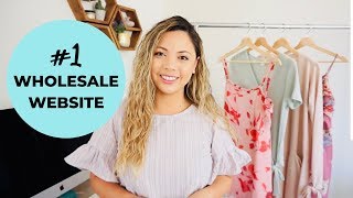 Top Wholesale Clothing Website for Boutiques [upl. by Anot]