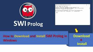 how to download and install swi prolog in windows [upl. by Larentia]