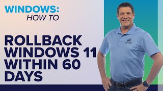 How to Rollback Downgrade Windows 11 Update to Windows 10  WITHIN 60 DAYS [upl. by Hoseia]