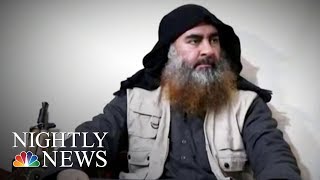 ISIS leader Abu Bakr alBaghdadi Killed In US raid  NBC Nightly News [upl. by Atined170]