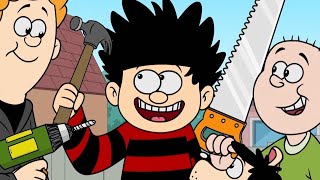 Homemade Waterslide  Dennis the Menace and Gnasher  Full Episode Compilation  S04 E4244  Beano [upl. by Pernick]