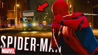 SPIDERMAN HIT BY A CAR  Marvels SpiderMan 4 [upl. by Eico]