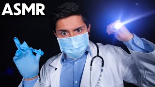 ASMR  Extremely Fast amp Aggressive Medical Cranial Nerve Exam Doctor Roleplay [upl. by Publea]