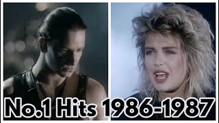 130 Number One Hits of the 80s 19861987 [upl. by Hsemar]