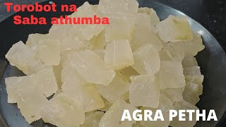 Requested Video  How to make AGRA PETHA  manipurihomemaker [upl. by Fletch793]