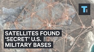 Satellites found ‘secret’ US military bases [upl. by Ellersick237]