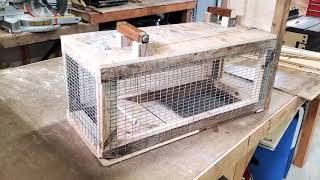 SIMPLE EASY DIY Live Animal Trap [upl. by Ornstead334]