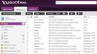 How to find unread emails in Yahoo [upl. by Dronski]