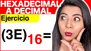 CONVERTIR de HEXADECIMAL a DECIMAL  Ejercicio 5 [upl. by Alair]