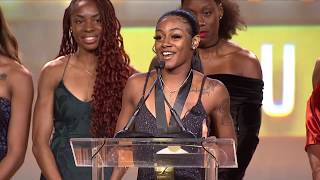 2019 Bowerman Winner ShaCarri Richardson [upl. by Gerlac334]