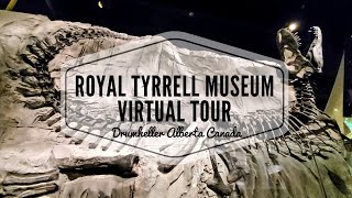 Royal Tyrrell Museum of Paleontology  Virtual Tour  Drumheller Alberta Canada  StepHenz Vlogs [upl. by Remlap]