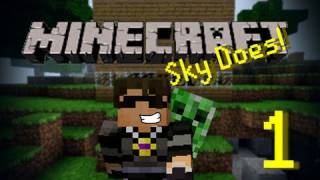 Sky Does Minecraft Episode 1  Shelter [upl. by Bearnard581]