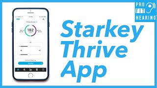 Starkey Livio Hearing Aid App  Thrive Hearing Control Tutorial [upl. by Damalus]