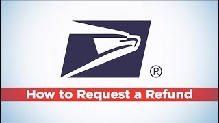 Request a USPS Refund Online Domestic [upl. by Hayikat]