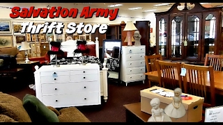 Salvation Army Thrift Store  Great Quality Furniture And Deals [upl. by O'Neill]