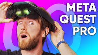 I tried the Metaverse  Meta Quest Pro [upl. by Adlemi]