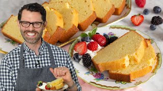 Perfect Pound Cake Recipe [upl. by Neroled909]