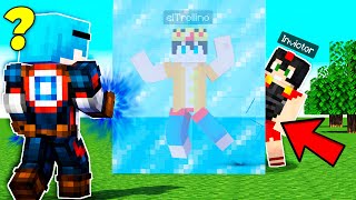 ¡EL MEJOR ESCONDITE CON SUPERPODERES 🥶😂 ¡NADIE NOS ENCUENTRA CONGELADOS 😂 INVICTOR MINECRAFT [upl. by Ignatzia]