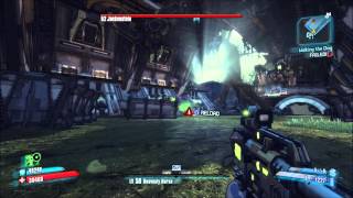 Jackenstein solo with only Greens  Hammerlock DLC  Borderlands 2 [upl. by Irahs]