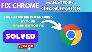 Your browser is managed by your organization FIX [upl. by Aima]