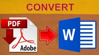 Online Convert PDF To Word Doc [upl. by Broddy]