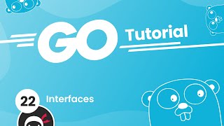 Go Golang Tutorial 22  Interfaces [upl. by Anevad851]