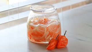 How to make Habanero Pepper Sauce [upl. by Eba]