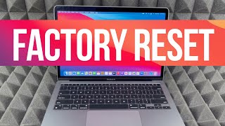 How to Factory Reset MacBook Air M1 [upl. by Stanwin]