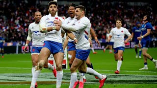 Extended Highlights France v Italy  Guinness Six Nations [upl. by Goar377]