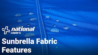 Sunbrella Boat Covers Fabric Features  National Covers [upl. by Hpesoy798]