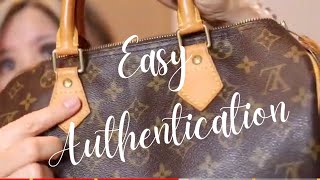 5 EASYTOSPOT FEATURES OF AN AUTHENTIC LOUIS VUITTON SPEEDY [upl. by Assitruc50]