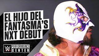 Inside look of El Hijo del Fantasma’s NXT Debut [upl. by Nirro]