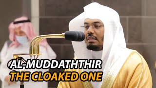 Surah AlMuddaththir  Sheikh Yasser Dossary  Beautiful Quran Recitation [upl. by Ahsiekahs]