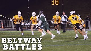 Towson vs Loyola Lacrosse Rivalry  BELTWAY BATTLES [upl. by Hammad668]