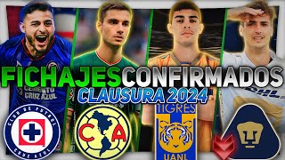 ¡SIGUEN los FICHAJES del CLAUSURA 2024 OFICIAL VEGA a CRUZ AZUL ¡Del ATLETI al AME DINENNO se VA [upl. by Wooldridge]