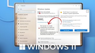 Como actualizar a Windows 11 [upl. by Aniuqahs]