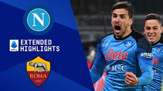 Napoli vs Roma Extended Highlights  Serie A  CBS Sports Golazo [upl. by Dorelle]