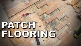 How to Patch Hardwood Floors  Every Step [upl. by Aliza]