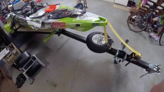 DIY Kayak trailer [upl. by Crabb539]