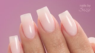 How To Apply Nail Tips On Yourself Using Gel [upl. by Anikat]