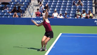 Maria Sharapova Serve Slow Motion  WTA Tennis Serve Technique [upl. by Keifer]