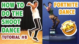 How To Do The Hype Dance Fortnite aka Shoot Dance Simple Dance Tutorial 8  Learn How To Dance [upl. by Thay]