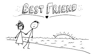 Jason Mraz  Best Friend  AMAZING Animated Lyrics Video [upl. by Ramel]