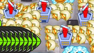 meet the lategame strategy that can defend INFINITE ZOMGS Bloons TD Battles [upl. by Akilaz]